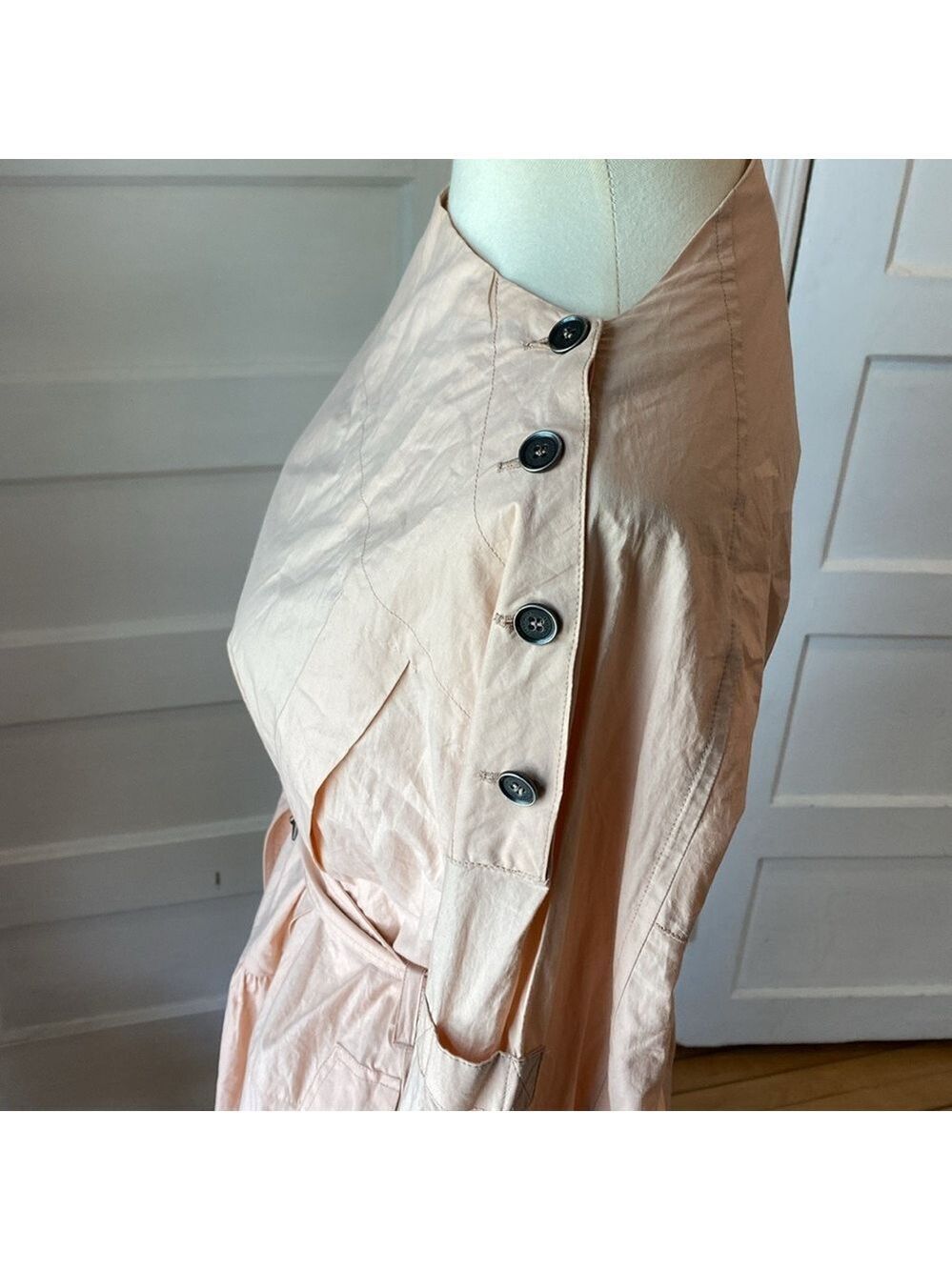 NWT Zara SRPLS Limited Edition Belted Dress, Size L - Picture 13 of 17
